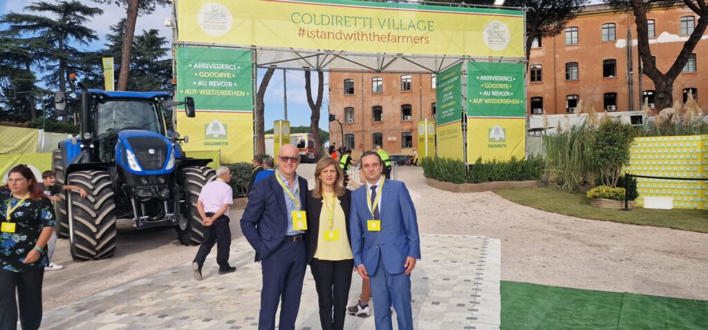 TANTA BASILICATA A ROMA AL CIRCO MASSIMO AL VILLAGGIO DELLA COLDIRETTI coldiretti