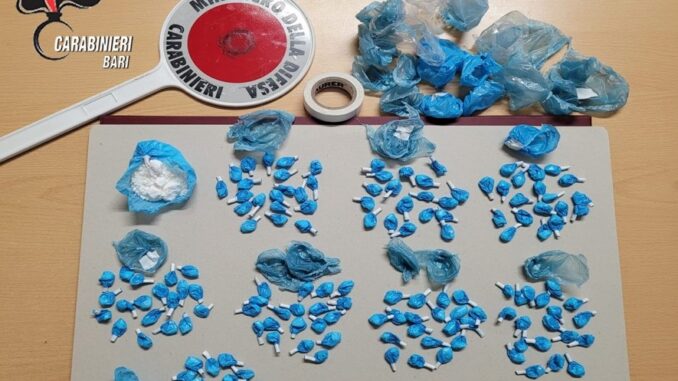 arresto CC Molfetta droga zona Pulo 1