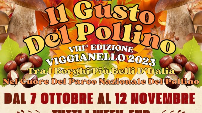 cartellone Il Gusto del Pollino Viggianello