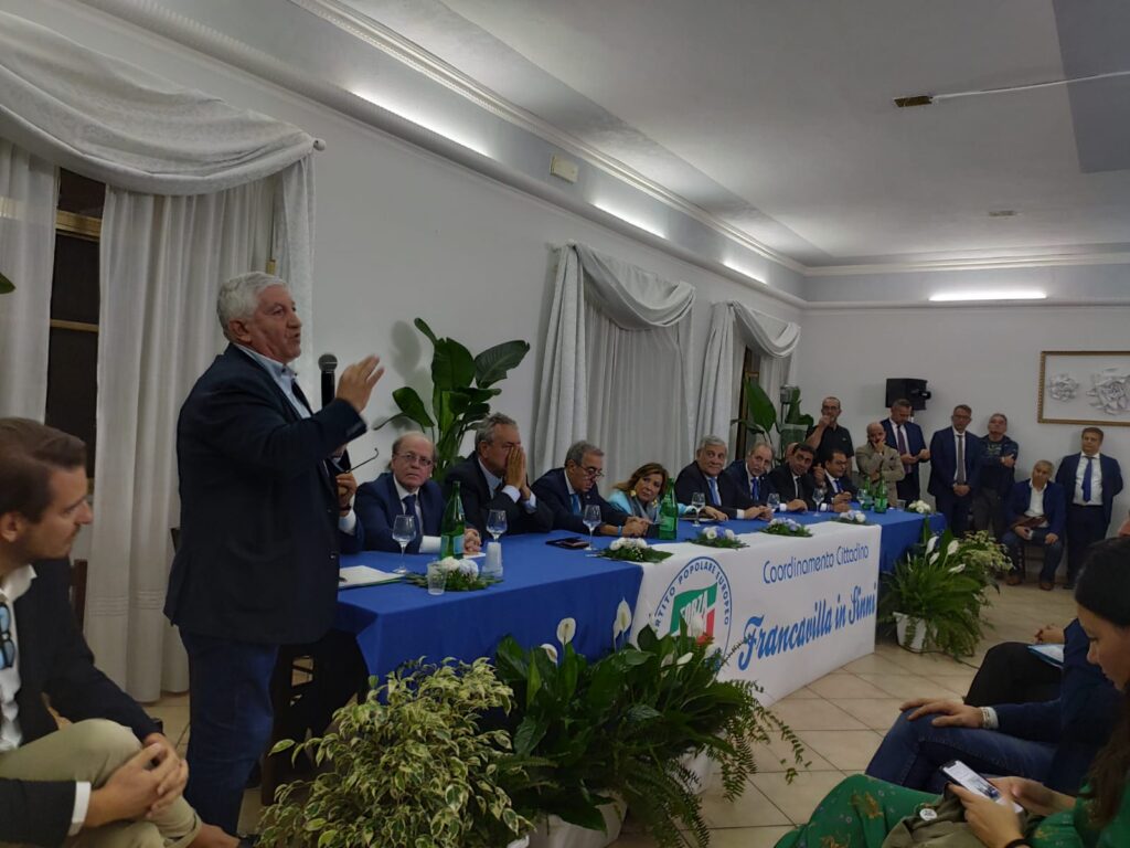 Fi: Cupparo, da Francavilla riparte il protagonismo di Forza Italia per avviare a soluzione i problemi della nostra gente e affrontare le sfide elettorali cupparo