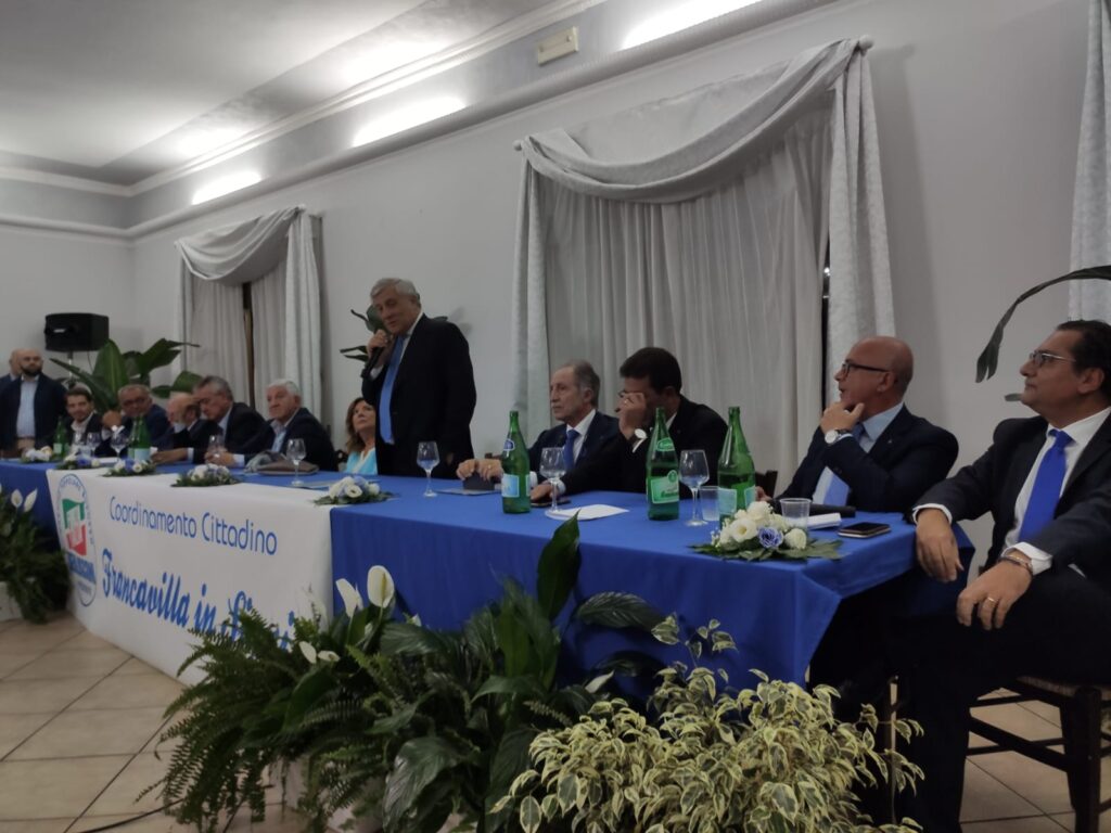Fi: Cupparo, da Francavilla riparte il protagonismo di Forza Italia per avviare a soluzione i problemi della nostra gente e affrontare le sfide elettorali cupparo