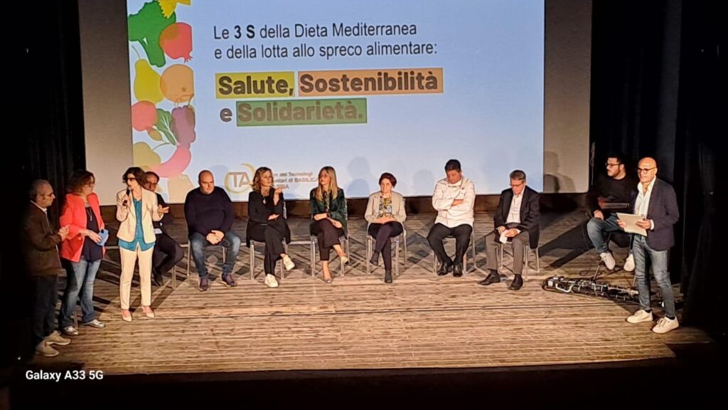 Braia: Le 3 S della Dieta Mediterranea e della lotta allo spreco alimentare: Salute, Sostenibilità e Solidarietà. Successo dell’iniziativa per partecipazione e contenuti e un progetto per le scuole braia