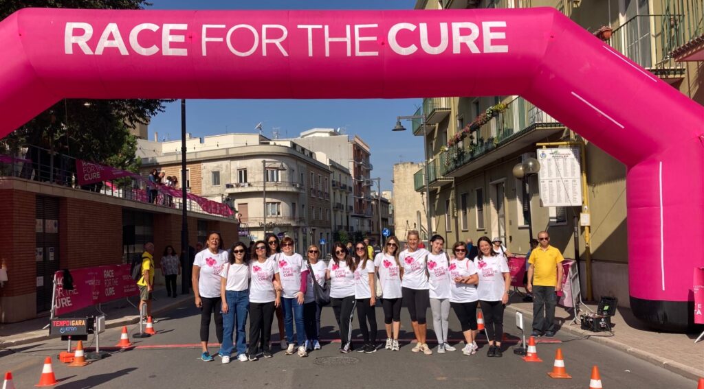 RACE FOR THE CURE: ALL’AZIENDA SANITARIA DI MATERA IL RICONOSCIMENTO DI GRUPPO PIU’ NUMEROSO TRA LE PA azienda