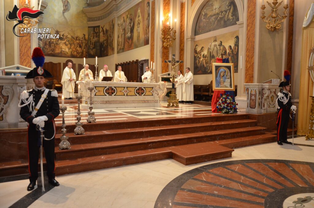 POTENZA. CELEBRAZIONE DELLA VIRGO FIDELIS, DELL’82° ANNIVERSARIO DELLA BATTAGLIA DI CULQUALBER E DELLA GIORNATA DELL’ORFANO. virgo fidelis,orfano