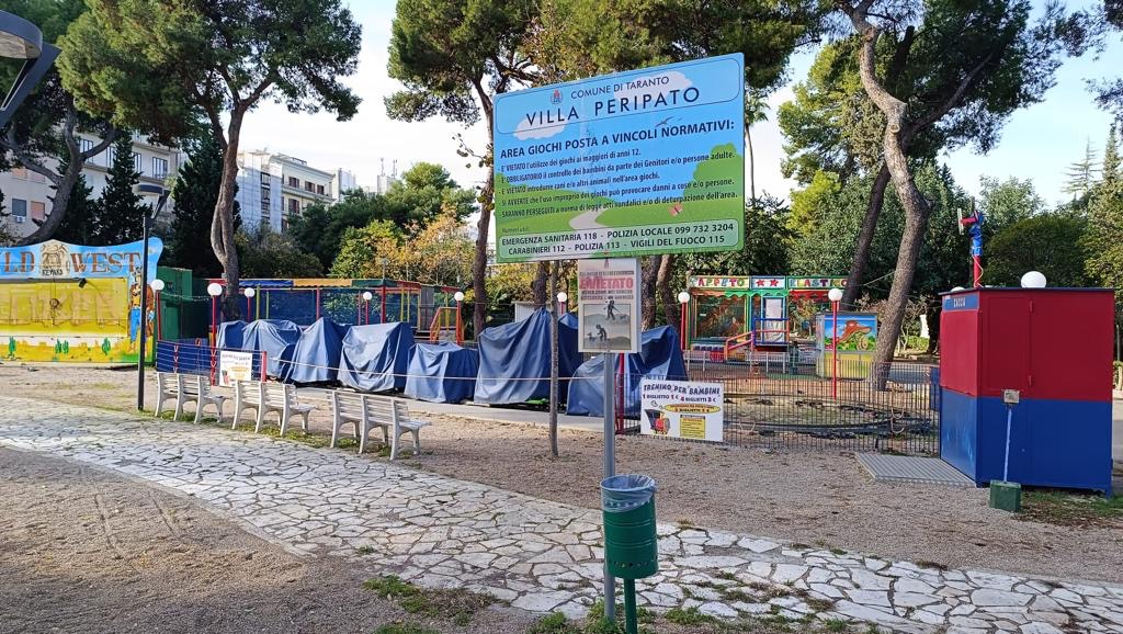 Nuovi giochi in Villa Peripato, sopralluogo del sindaco Melucci giochi,melucci,sindaxco