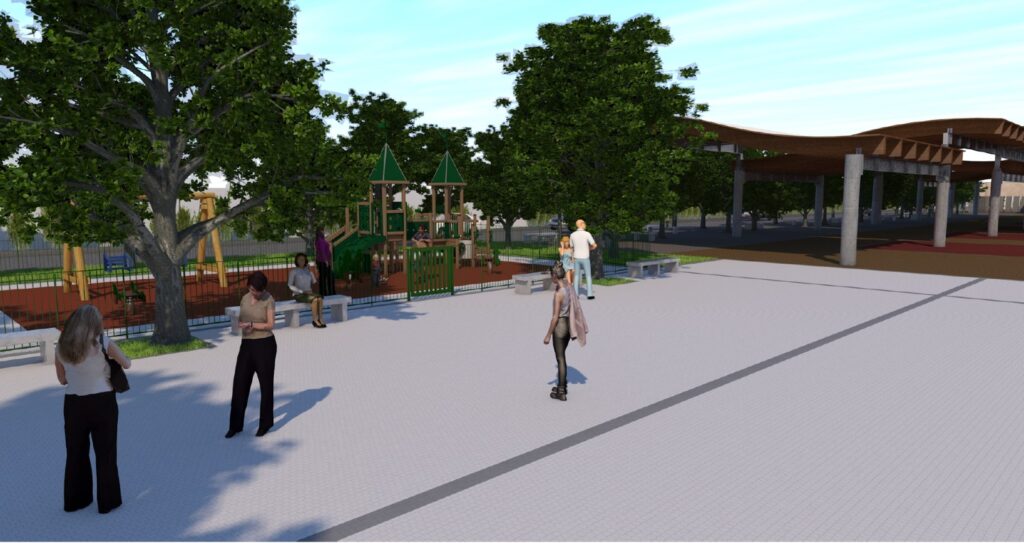 Tamburi, via libera al progetto definitivo per la nuova area mercatale tamburi,progetto definitivo