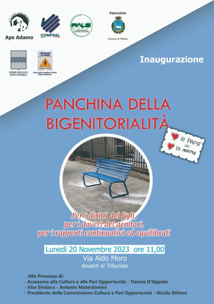 inaugurazione,panchina