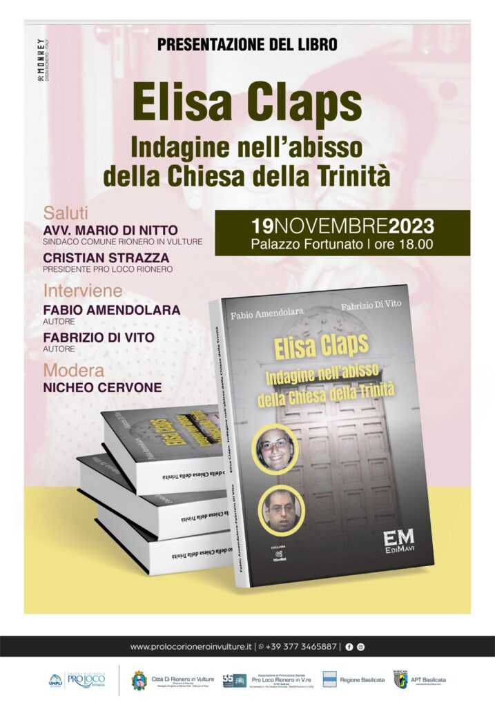 PRESENTAZIONE LIBRO CLAPS - AUTORI AMENDOLARA e DIVITO libro,autori