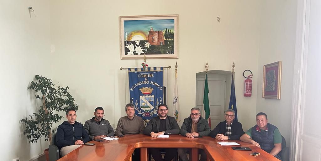 Dipendenti Tecnoservice, incontro in Comune con il Sindaco Cariello Cariello,Sindaco