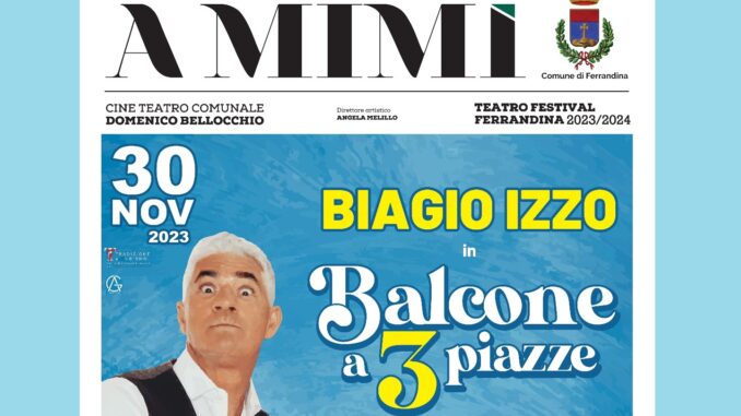locandina IZZO A Mimì