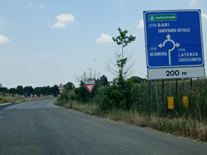 strada provinciale,matera