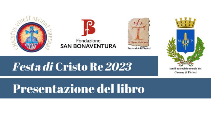 volantino presentazione libro su Padre Antonio da Pisticci