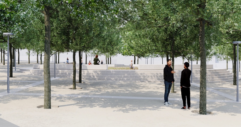 G124 DI RENZO PIANO PER LA RIQUALIFICAZIONE DI UNO SPAZIO PUBBLICO AL SAN PAOLO GIUNTA APPROVA IL PROGETTO ESECUTIVO renzo piano,spazio,pubblico,progetto