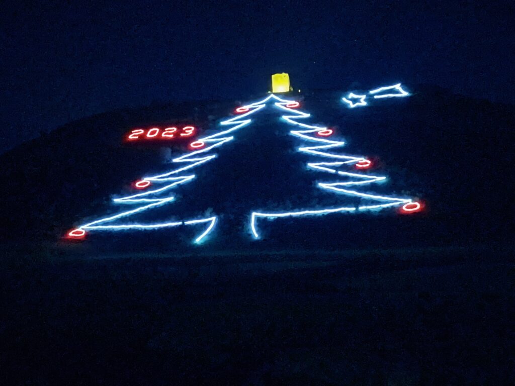 L’ALBERO DI NATALE PIÙ GRANDE DELLA BASILICATA 20^ EDIZIONE 2023-2024 albero,natale,basilicata