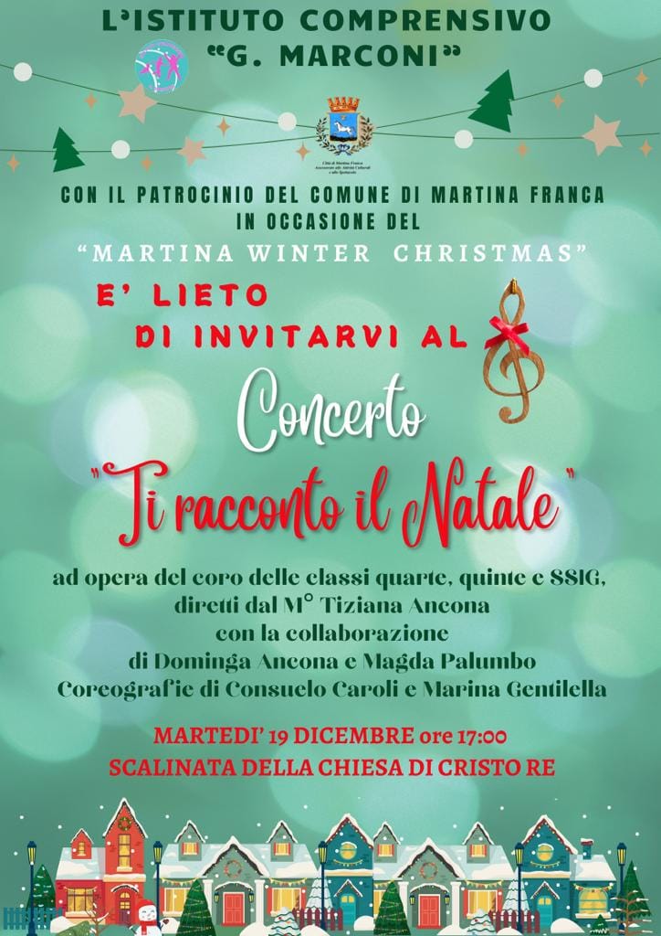 I.C. "G. Marconi" - Il Marconi racconta il Natale, tra musica, teatro e solidarietà