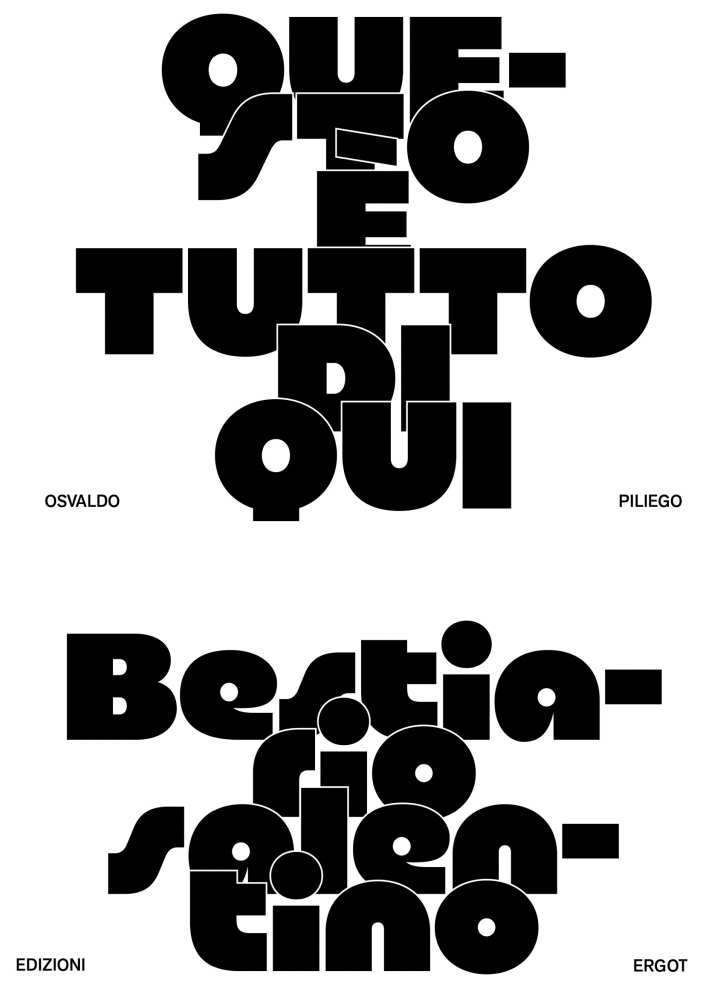 Giovedì 14 dicembre - "Questo è tutto di qui" di Osvaldo Piliego alle Officine Culturali Ergot di Lecce officine