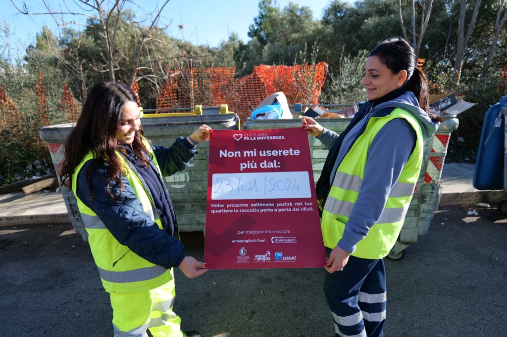 AL VIA IL 23 GENNAIO LA RACCOLTA PORTA A PORTA NEL MUNICIPIO IV E IN UNA PARTE DEL QUARTIERE PICONE gennaio,raccolta