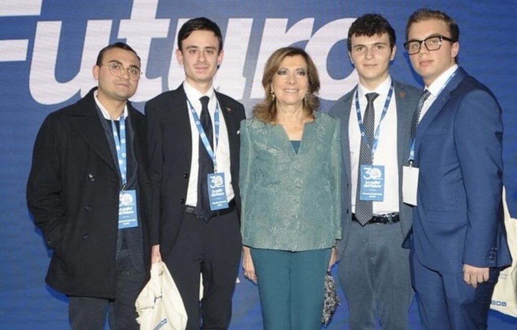 Forza Italia Giovani Pisticci a Roma per celebrare i 30 anni del Partito. forza italia