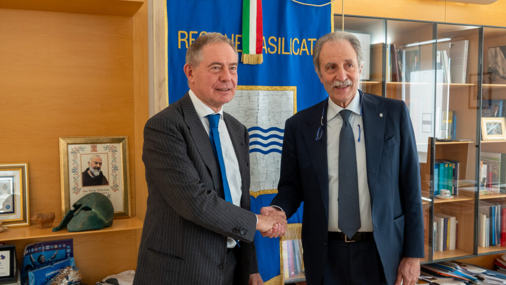 Bardi: “Oltre 500 mln per accompagnare la Basilicata verso la transizione industriale” bardi,basilicata