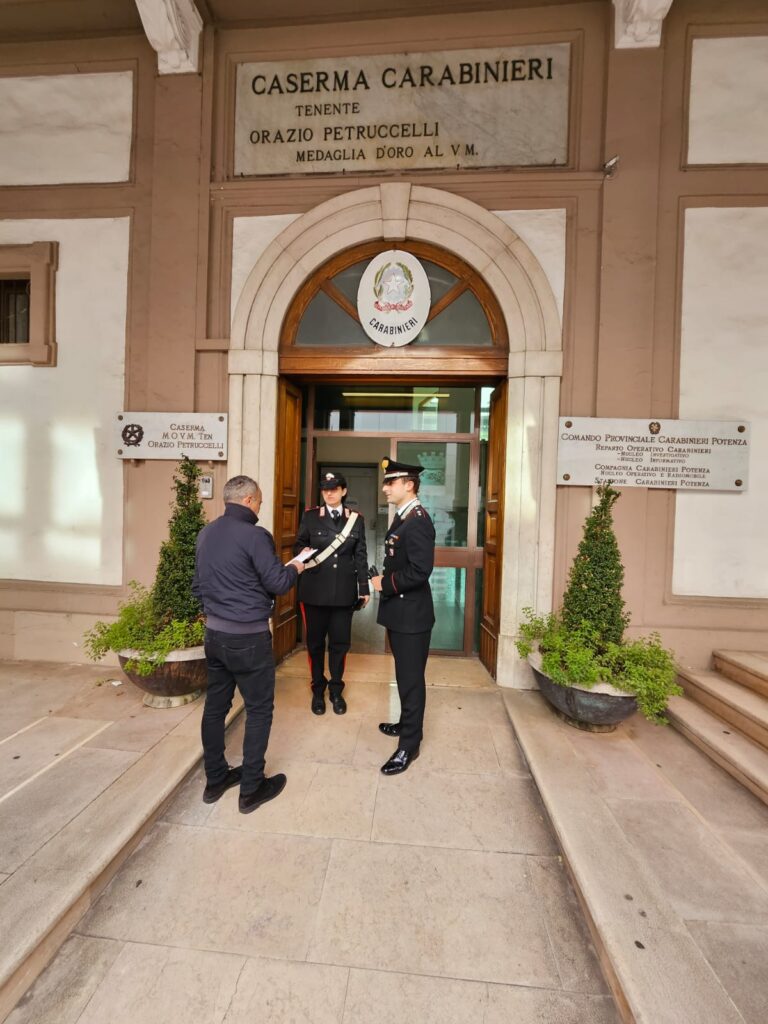 POTENZA: TRUFFA AI DANNI DI ANZIANI. I CARABINIERI ARRESTANO 51ENNE DELLA PROVINCIA DI NAPOLI. potenza