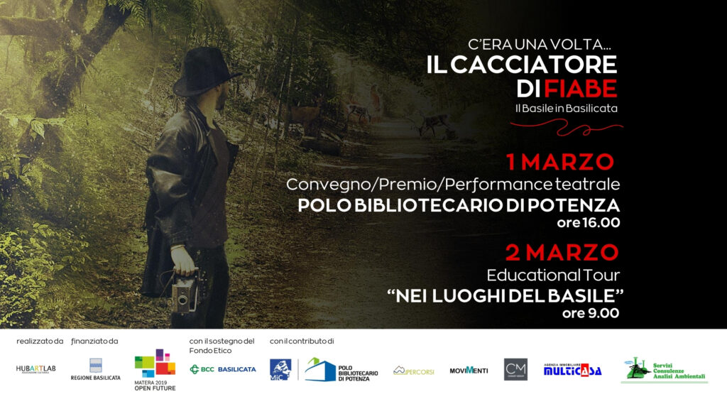 “C’era una volta… Il Cacciatore di Fiabe”, i racconti del Basile rinnovano l’appeal dei luoghi lucani cacciatore