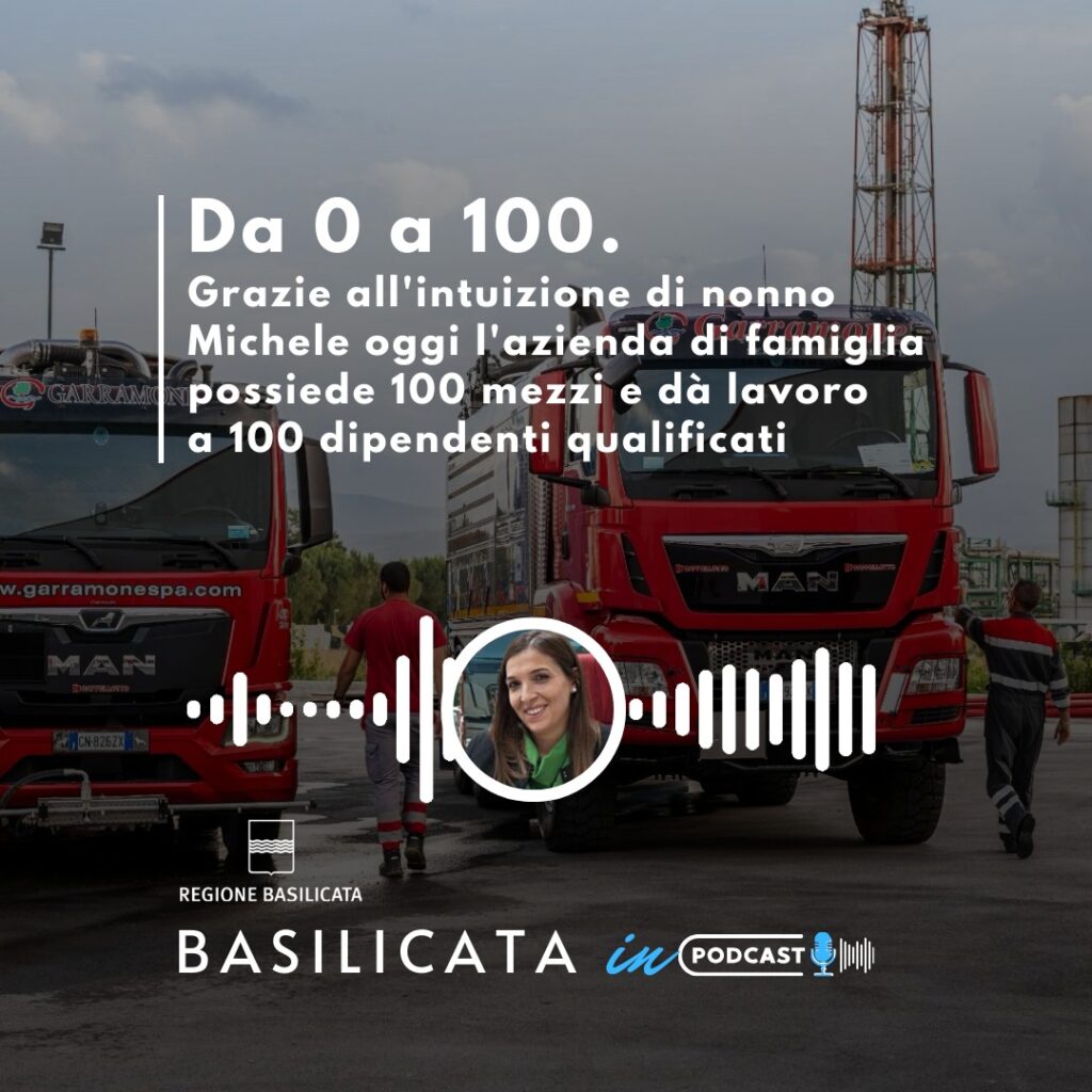 Basilicata in podcast; un’azienda da 0 a 100 e in continua crescita basilicata