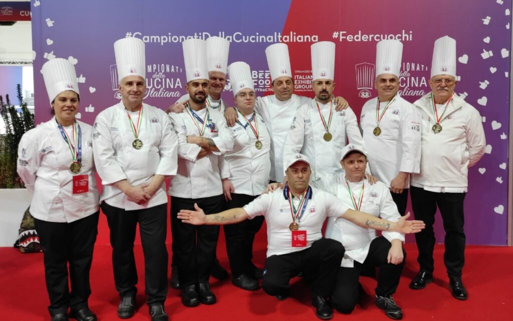 NUOVE MEDAGLIE PER I CUOCHI LUCANI AI CAMPIONATI DELLA CUCINA ITALIANA A RIMINI campionati,cuochi