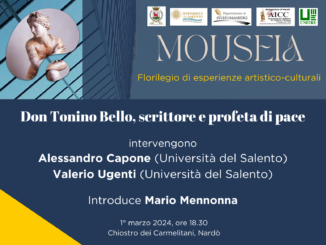 Don Tonino Bello, scrittore e profeta di pace - Presentazione del volume "I segni della festa"