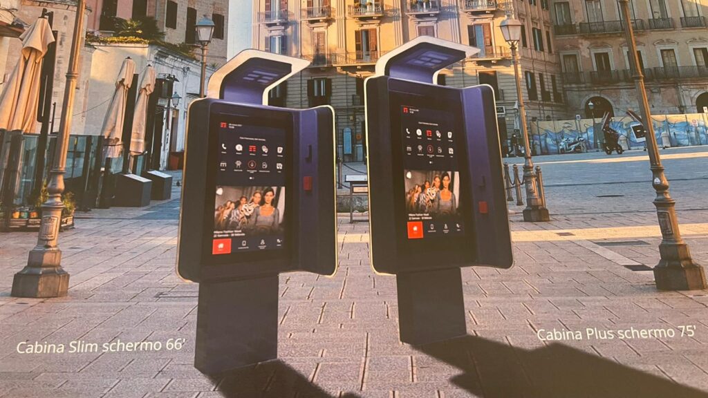 BARI NEL NUOVO PROGETTO "TIM - URBAN VISION"CHE PREVEDE L’INSTALLAZIONE DI NUOVE CABINE DIGITALI SUL TERRITORIO CITTADINO GIUNTA APPROVA LINEE DI INDIRIZZO bari