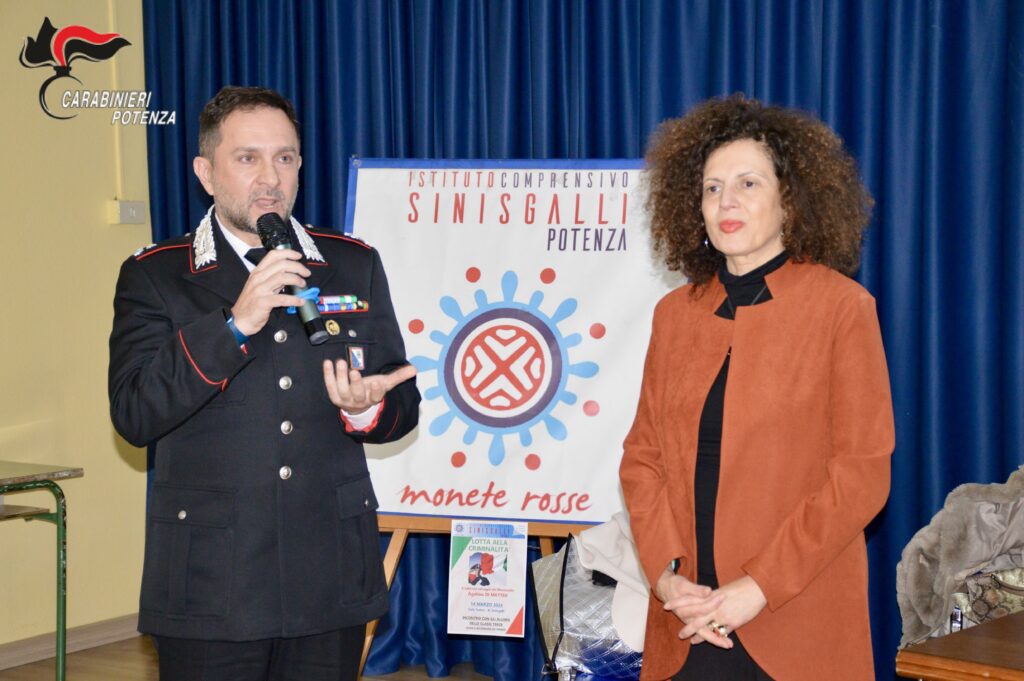 POTENZA: CARABINIERI E CULTURA DELLA LEGALITÀ. potenza