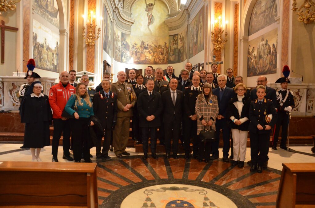 POTENZA: CELEBRAZIONE DEL PRECETTO PASQUALE INTERFORZE. potenza