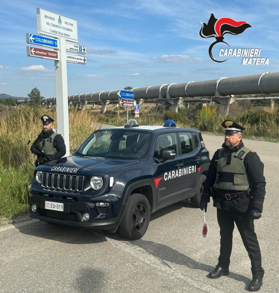 COLOBRARO: I CARABINIERI ARRESTATO UN 69 ENNE PER TENTATO OMICIDIO. carabinieri