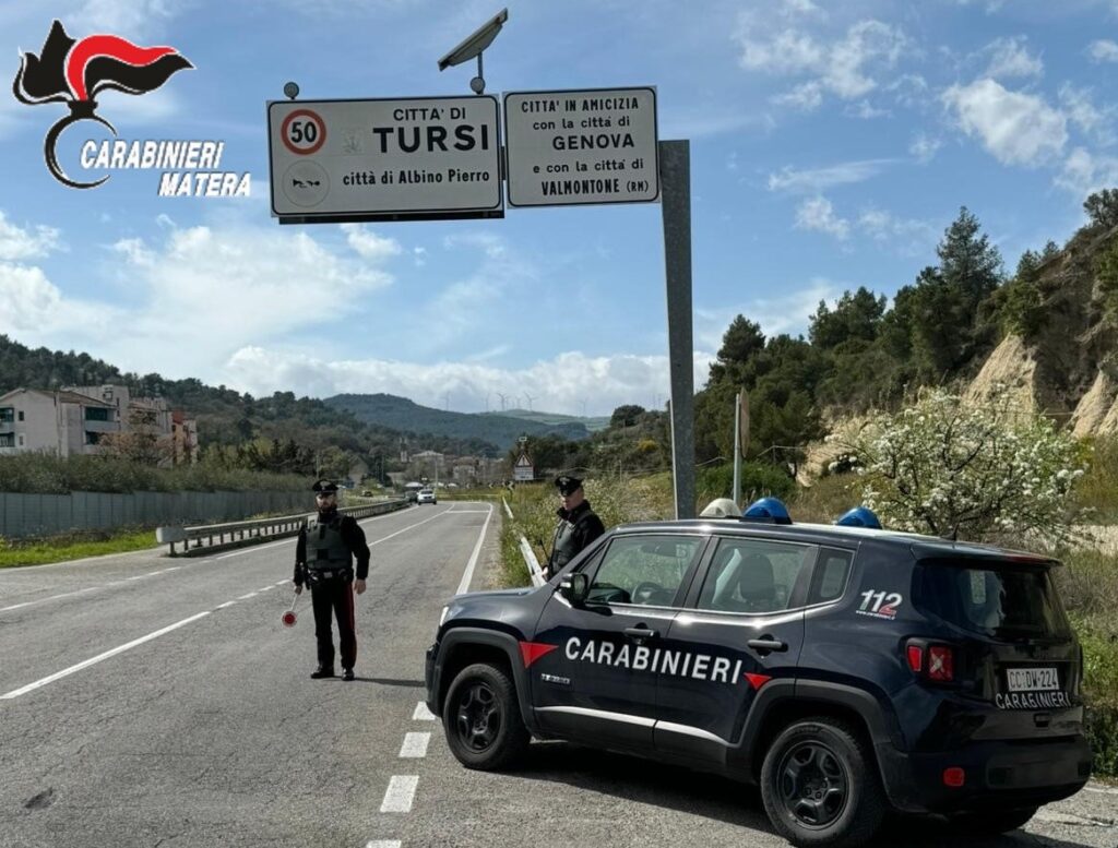 PROVINCIA DI MATERA: CONTINUA L’ATTIVITÀ ANTIDROGA DEI CARABINIERI. ARRESTATO UN 54ENNE. matera