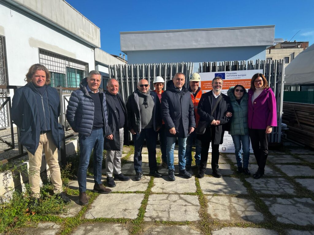 Edilizia scolastica, sono partiti i lavori appaltati dalla Provincia di Matera per la sopraelevazione del liceo “Bachelet” di Nova Siri. lavori