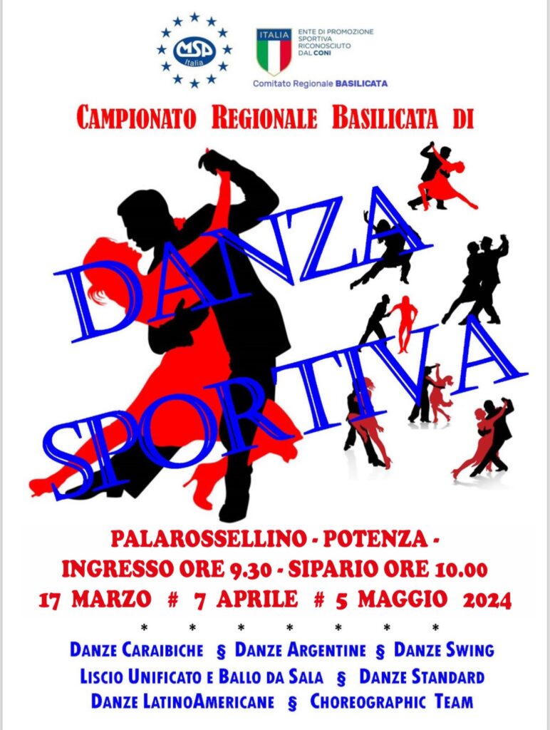 Al Pala danza Pergola il Campionato Regionale di Danza Sportiva targato MSP Italia campionato,danza