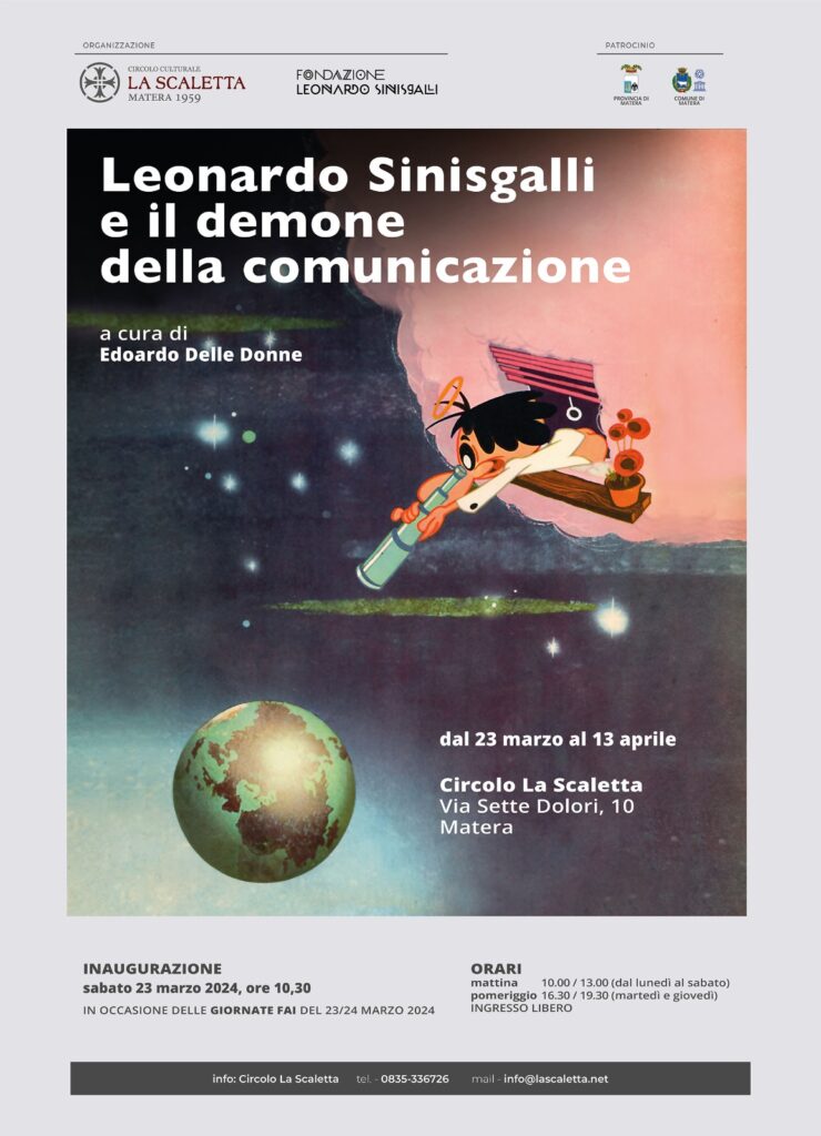 Inaugurazione Mostra“Leonardo Sinisgalli e il demone della comunicazione"Inaugurazione Mostra a cura di Edoardo Delle Donne mostra