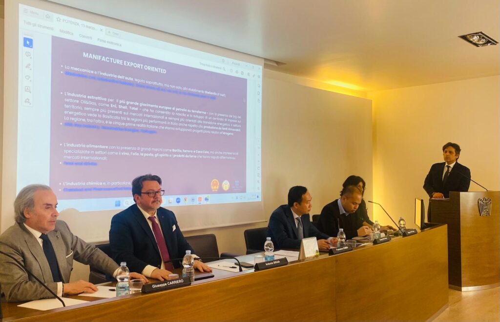 Basilicata – Vietnam: un ponte di connessione economica e culturale basilicata