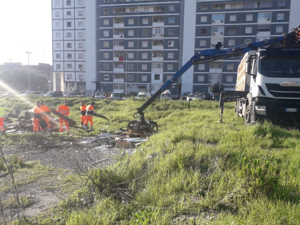 FALÒ ABUSIVI CONTINUANO GLI INTERVENTI DI KYMA AMBIENTE ambiente