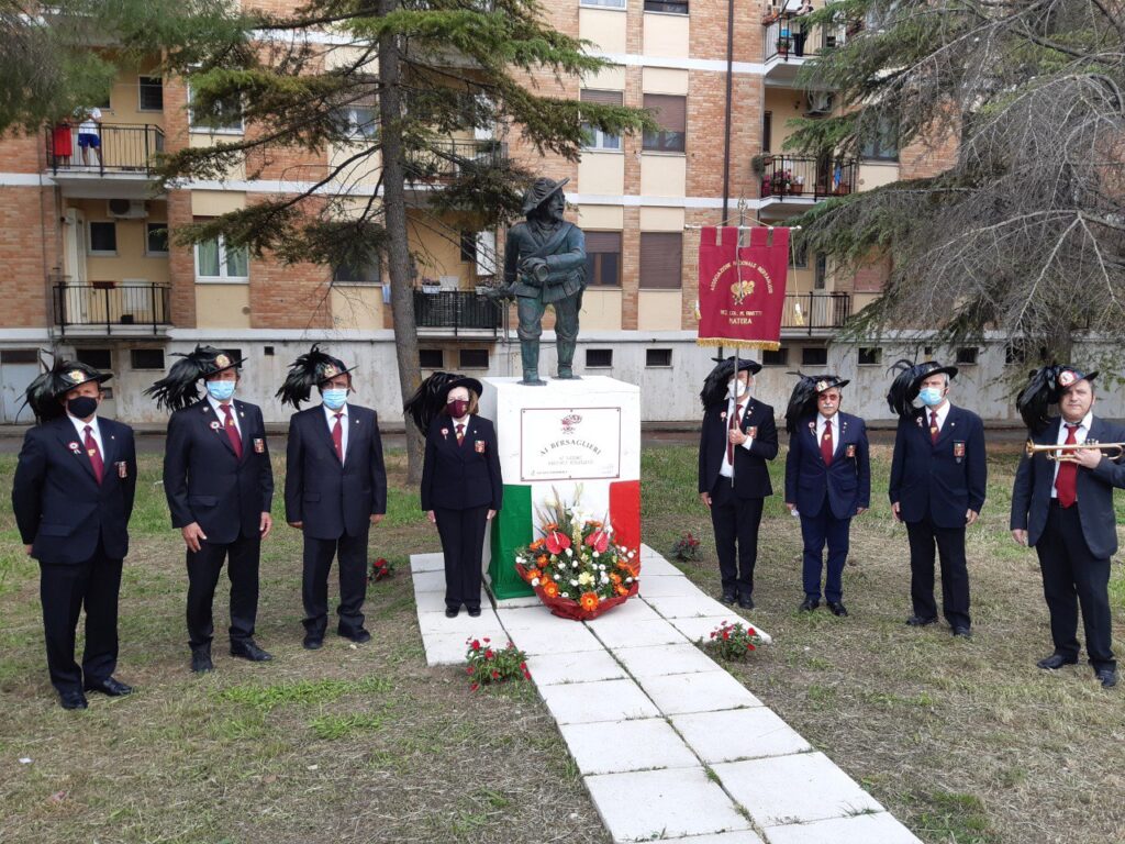 La statua dei Bersaglieri di Matera sarà traslata in via Don Minzoni statua
