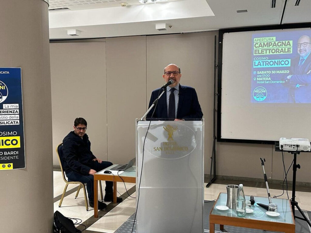 Assessore Latronico avvia campagna elettorale per le Regionali campagna,latronico