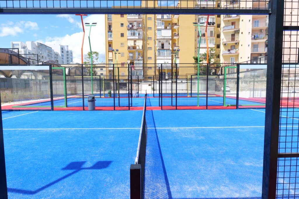 TERMINATI I LAVORI SULL’AREA ESTERNA DEL PALAMARTINO palamartino