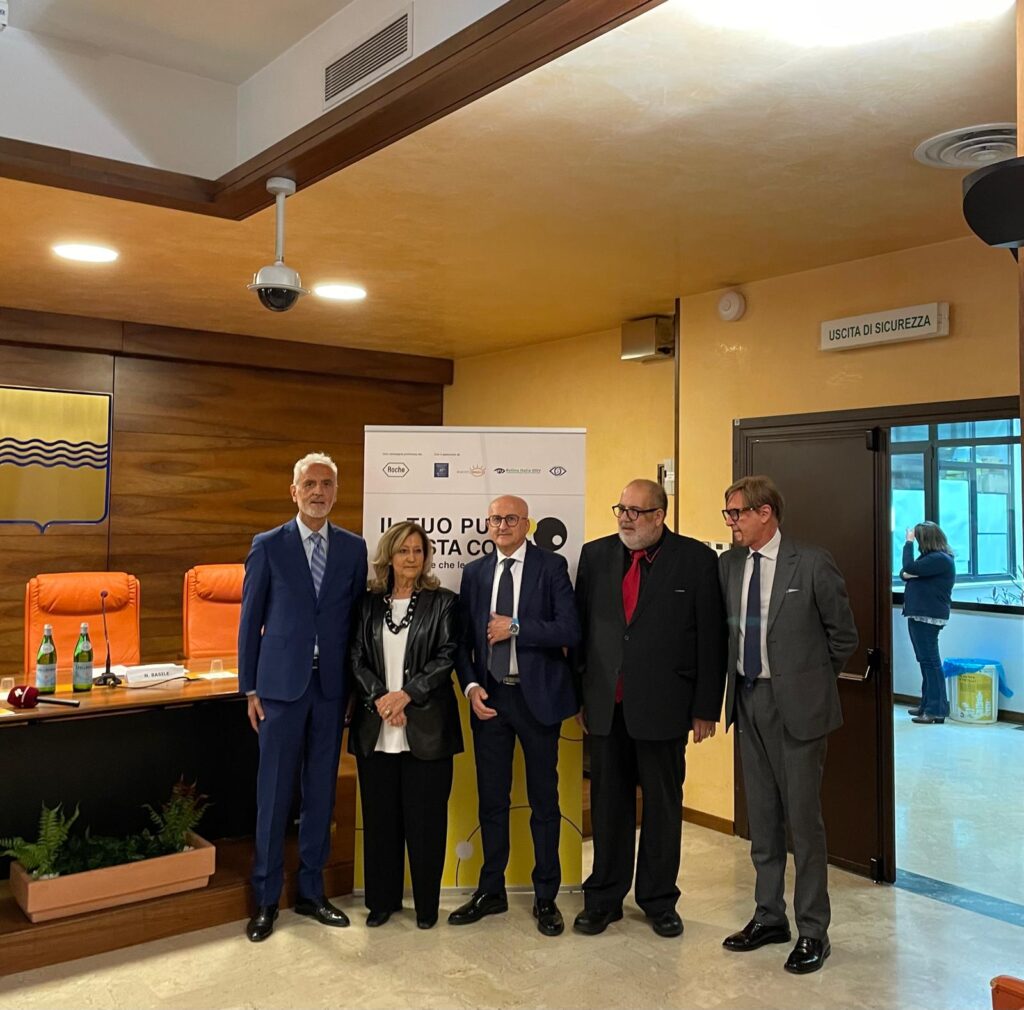 A Potenza la prima tappa 2024 della campagna nazionale “Il tuo punto di vista conta – non lasciare che le maculopatie ti fermino potenza,tappa