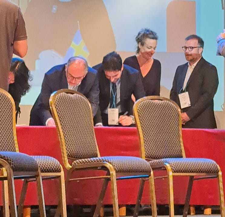 Martina nell'European Festival Association, ieri la firma del Comune