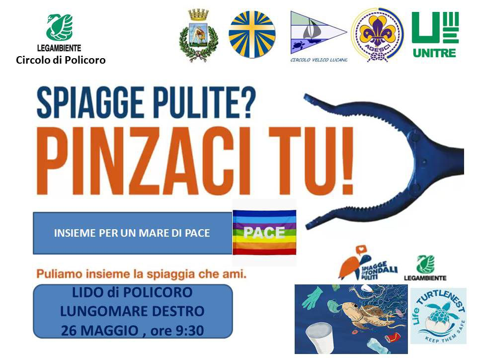 LEGAMBIENTE POLICORO. SPIAGGE PULITE 2024 legambiente
