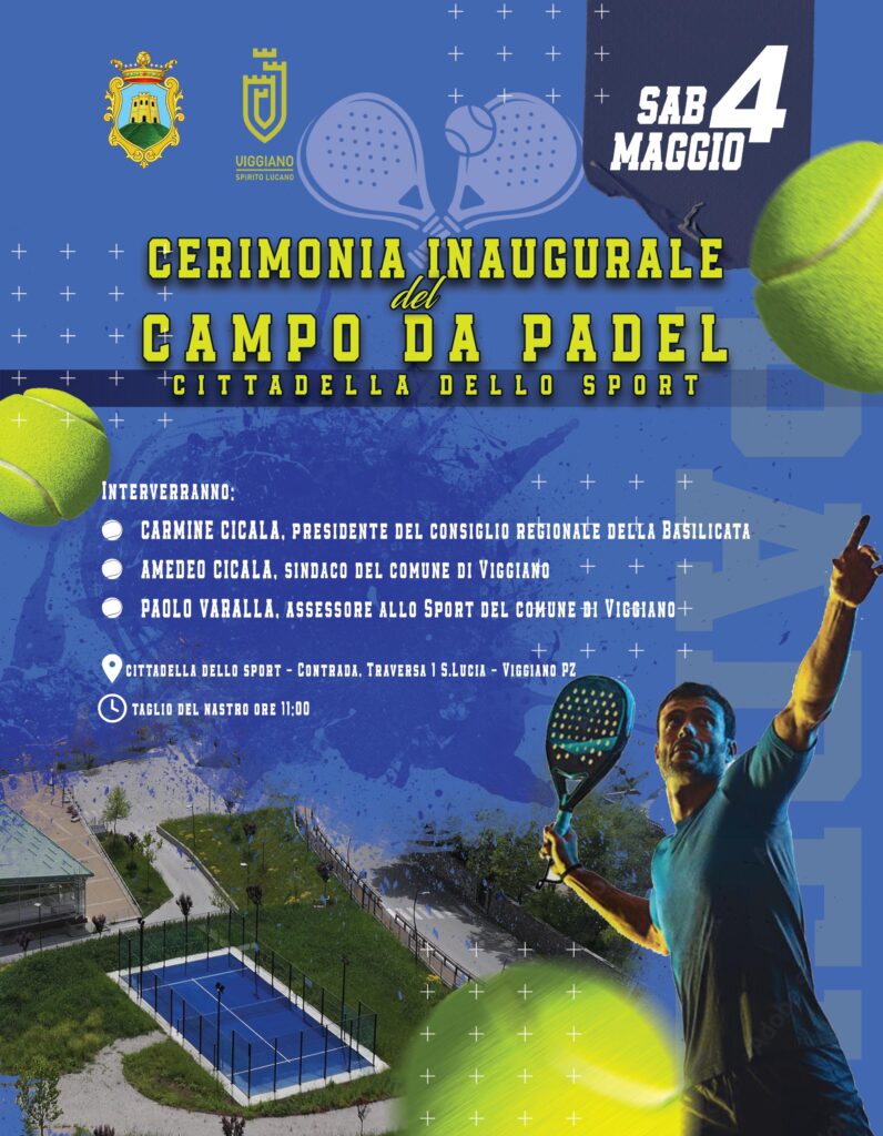 Inaugurazione Campo da Padel inaugurazione