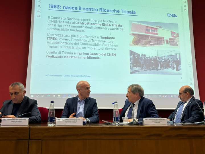 60° anniversario del Centro ricerche Enea: intervento di Latronico ricerche,enea