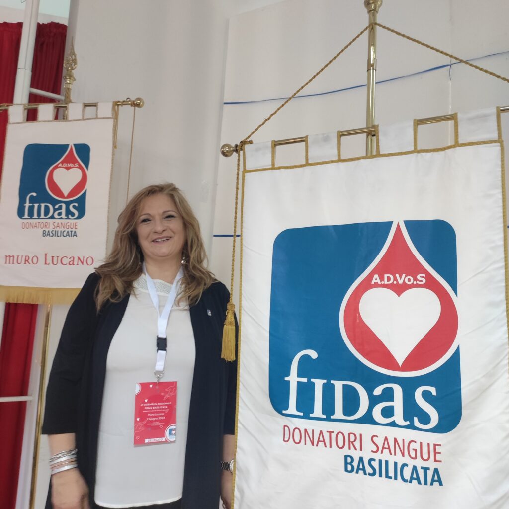 Isa Cammarota è stata eletta presidente Della Fidas Basilicata fidas basilicata