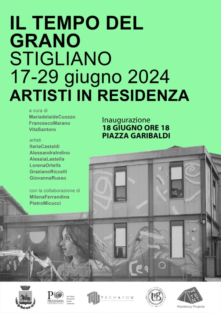 RESIDENZA ARTISTICA “IL TEMPO DEL GRANO” – STIGLIANO PERIODO: 17-29 GIUGNO 2024 stigliano