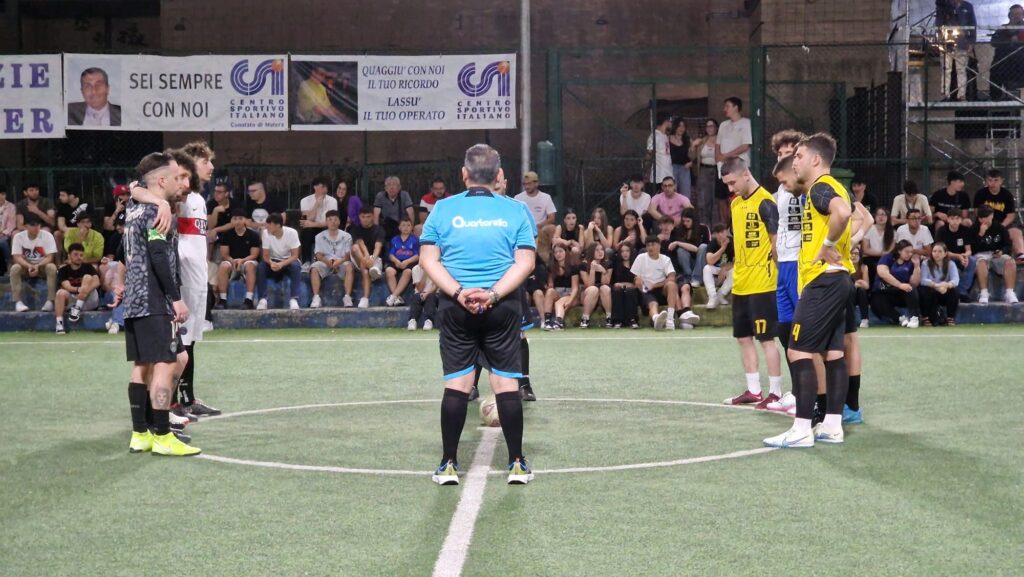 QUARTA GIORNATA DEL 29° TORNEO “MARIA Ss. DELLA BRUNA” DI CALCIO A 5PAREGGIO SPETTACOLARE TRA GICA ICE E TECNOVETRO. G3 E LC TEAM IN VETTA torneo