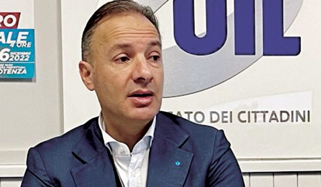 Dati Svimez Pil 2023: Tortorelli (Uil), la Basilicata rappresenta un Mezzogiorno nel Mezzogiorno tortorelli